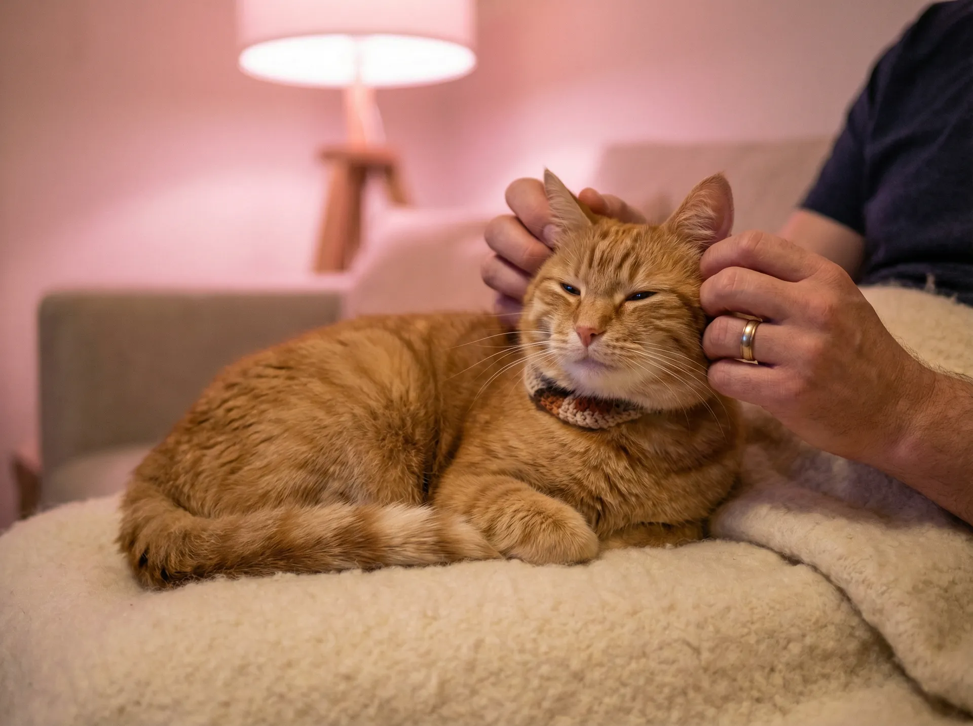 猫咪被温柔抚摸的幸福时刻 - 吴签磁力 新网址